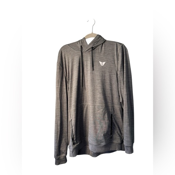 Korsa Gray Lightweight Hoodie Men’s Size L - Picture 1 of 7